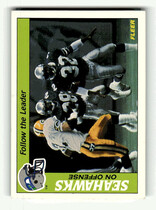 1988 Fleer Team Action #25 Seahawks