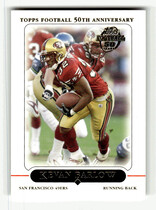 2005 Topps Base Set #168 Kevan Barlow