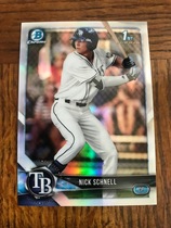 2018 Bowman Chrome Draft Refractor #BDC-44 Nick Schnell