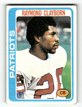 1978 Topps Base Set #158 Raymond Clayborn