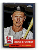 2022 Topps Chrome Platinum Anniversary #428 Red Schoendienst