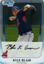 2011 Bowman Chrome Prospects #BCP114 Kyle Blair