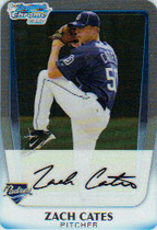 2011 Bowman Chrome Prospects #BCP117 Zach Cates