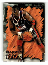 1996 Fleer Base Set #129 Hakeem Olajuwon