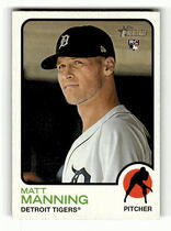 2022 Topps Heritage #227 Matt Manning