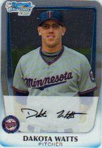 2011 Bowman Chrome Prospects #BCP154 Dakota Watts
