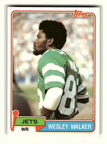 1981 Topps Base Set #118 Wesley Walker