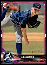2018 Bowman Draft Purple #BD-183 Ian Anderson