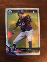 2018 Bowman Chrome Draft Refractor #BDC-174 Leury Tejada