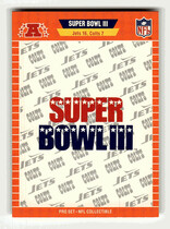 1989 Pro Set Super Bowl Logos #3 Super Bowl III