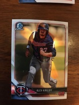 2018 Bowman Chrome Draft #BDC-199 Alex Kiriloff