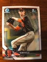 2018 Bowman Chrome Draft #BDC-139 Sean Hjelle