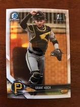 2018 Bowman Chrome Draft #BDC-115 Grant Koch