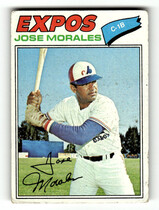 1977 Topps Base Set #102 Jose Morales