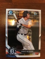 2018 Bowman Chrome Draft #BDC-28 Parker Meadows