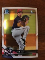 2018 Bowman Chrome Draft #BDC-12 Tim Cate