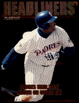 1997 Fleer Headliners #7 Tony Gwynn