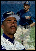 1997 Flair Showcase Row 0 Showcase #170 Garret Anderson