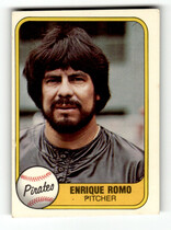 1981 Fleer Base Set #385 Enrique Romo