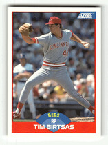 1989 Score Base Set #454 Tim Birtsas