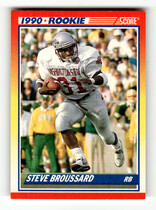 1990 Score Base Set #655 Steve Broussard