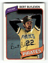 1980 Topps Base Set #457 Bert Blyleven