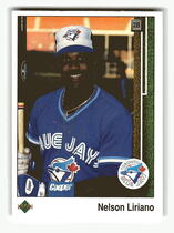 1989 Upper Deck Base Set #109 Nelson Liriano