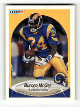 1990 Fleer Base Set #42 Buford McGee