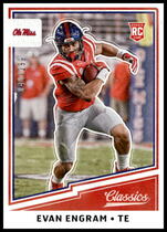 2017 Panini Classics Red Back #235 Evan Engram