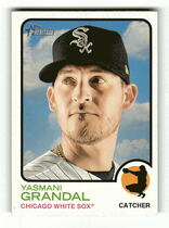 2022 Topps Heritage #47 Yasmani Grandal