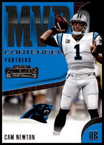 2018 Panini Contenders MVP Contenders #MVP-23 Cam Newton