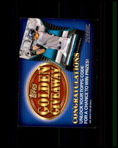 2012 Topps Golden Giveaway Code Cards Unredeemed Series 1 #GGC-9 Ichiro Suzuki
