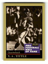 1991 ENOR Pro Football HOF #138 Y.A. Tittle