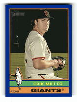 2025 Topps Heritage High Number Dark Blue Bordered #558 Erik Miller