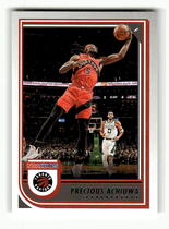 2022 Panini NBA Hoops #41 Precious Achiuwa