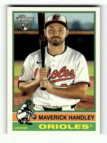 2025 Topps Heritage High Number #582 Maverick Handley