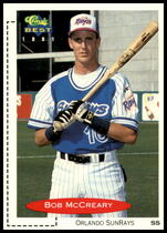 1991 Classic Classic/Best #308 Bob McCreary