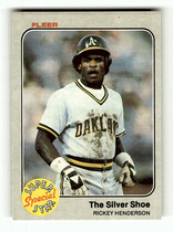 1983 Fleer Base Set #639 Rickey Henderson
