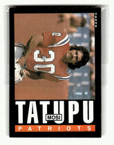 1985 Topps Base Set #333 Mosi Tatupu