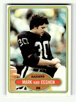 1980 Topps Base Set #510 Mark Van Eeghen
