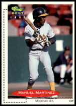 1991 Classic Classic/Best #145 Manuel Martinez