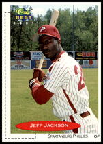 1991 Classic Classic/Best #125 Jeff Jackson