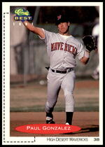 1991 Classic Classic/Best #82 Paul Gonzalez