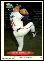 1991 Classic Classic/Best #42 Henry Werland
