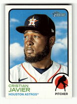 2022 Topps Heritage #130 Cristian Javier