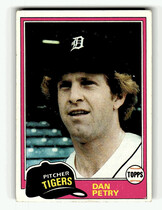1981 Topps Base Set #59 Dan Petry
