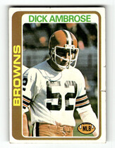 1978 Topps Base Set #454 Dick Ambrose