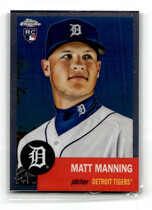 2022 Topps Chrome Platinum Anniversary #444 Matt Manning