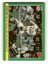 1984 Fleer Team Action #72 Super Bowl XVI
