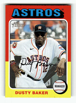 2024 Topps Heritage #283 Dusty Baker